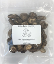 Load image into Gallery viewer, Dried Whole Shiitake Mushroom 2 oz bag, Dried Shiitake, Dried Whole Shiitake