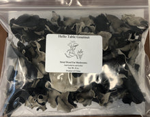 Load image into Gallery viewer, Dried wood ear mushroom in 8oz plastic bag