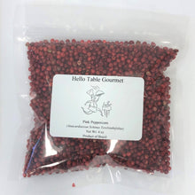 Load image into Gallery viewer, Whole Pink Peppercorn; Whole Pink Pepper 4 oz plastic bag
