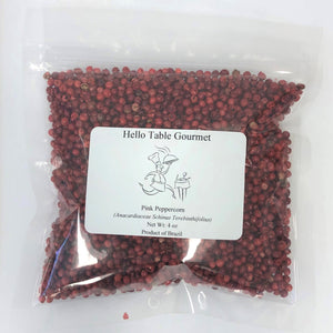 Whole Pink Peppercorn; Whole Pink Pepper 4 oz plastic bag