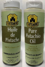 Load image into Gallery viewer, Castelmuro Pure Pistachio Oil front and back labels
